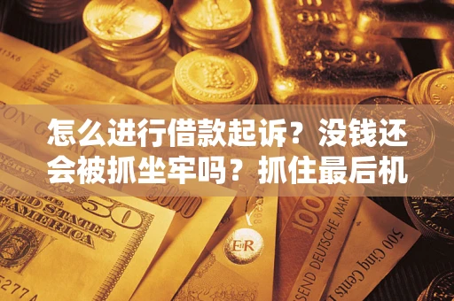 北京怎么进行借款起诉？没钱还会被抓坐牢吗？抓住最后机会！