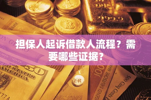 北京担保人起诉借款人流程?需要哪些证据? 北京担保人起诉借款人流程?需要哪些证据?
