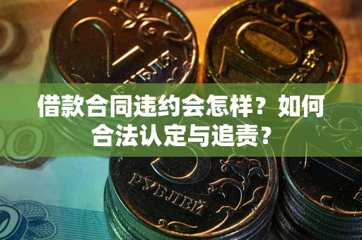 北京借款合同违约会怎样？如何合法认定与追责？