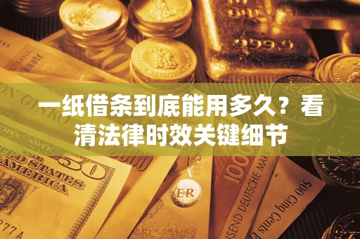 北京一纸借条到底能用多久？看清法律时效关键细节