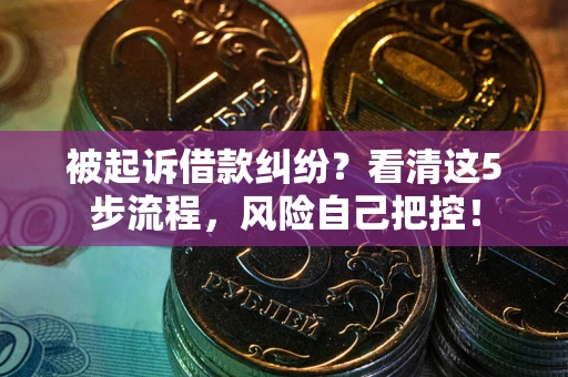 北京被起诉借款纠纷？看清这5步流程，风险自己把控！