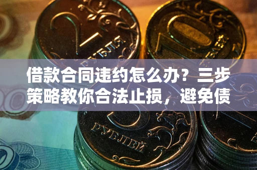 北京借款合同违约怎么办？三步策略教你合法止损，避免债务危机升级