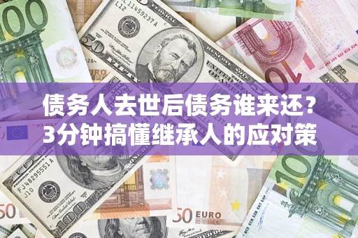 北京债务人去世后债务谁来还？3分钟搞懂继承人的应对策略
