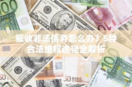 北京催收非法债务怎么办？5种合法维权途径全解析